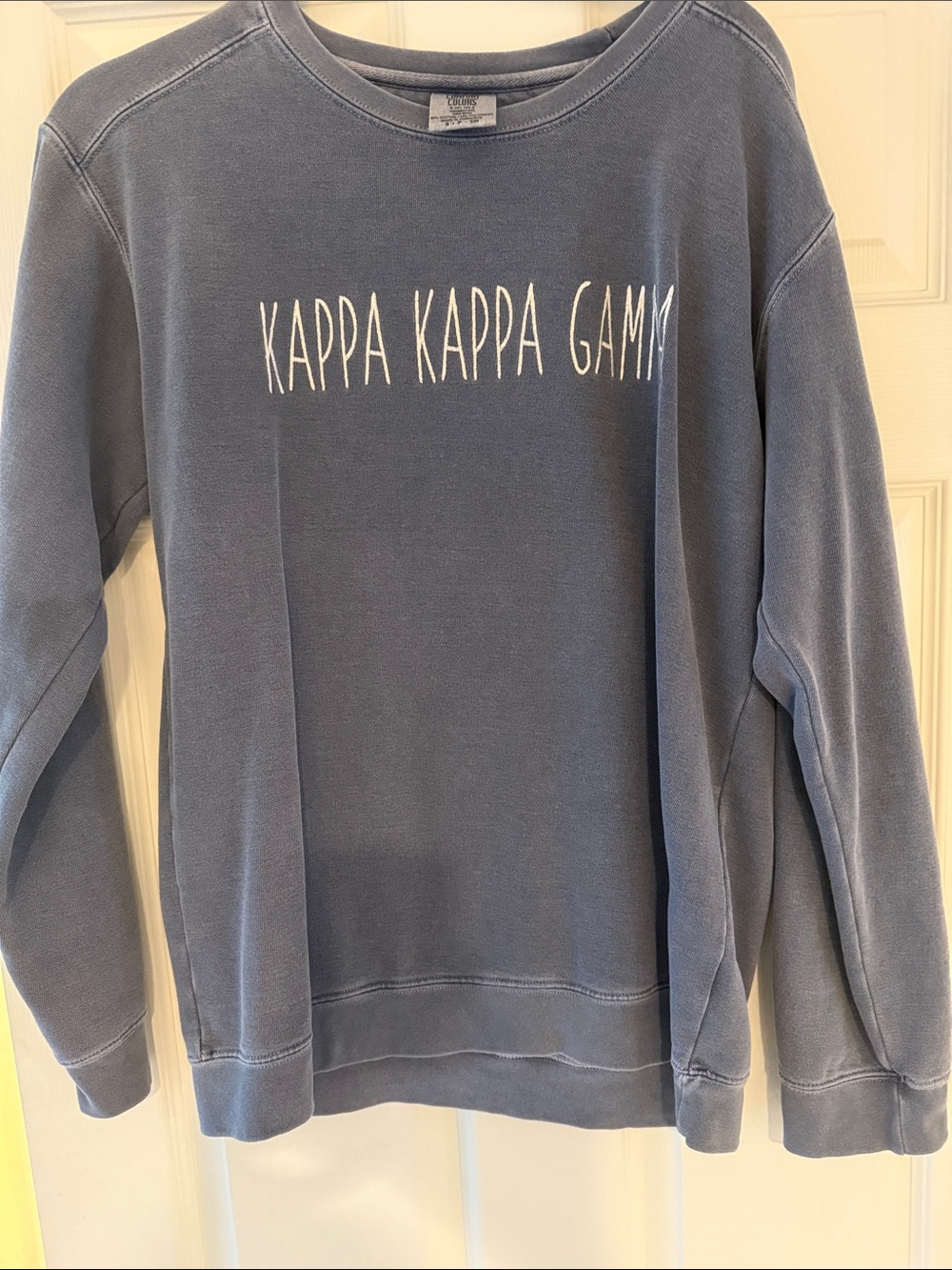 Kappa Kappa Gamma Blue Crewneck Sweatshirt